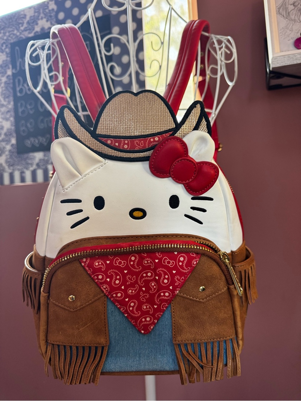 Loungefly Hello Kitty Western Backpack